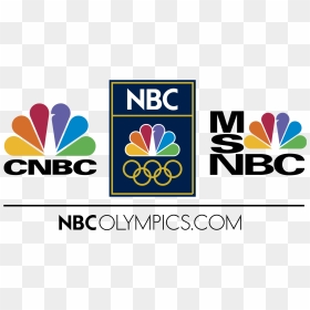 Nbc Olympics Logo Png Transparent - Msnbc, Png Download - nbc logo png