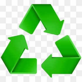Green Recycle Logo Png Clip Art, Transparent Png - clipart png