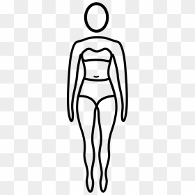 Icon, HD Png Download - woman standing png