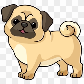 Pug Clip Art, HD Png Download - pug png