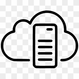 Transparent Cloud Icon Png - Cloud Computing Icon Transparent, Png Download - cloud icon png