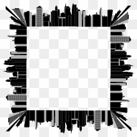 New York Clip Art Frame, HD Png Download - cityscape png