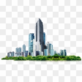 City Buildings Transparent Png Images - Building Png, Png Download - cityscape png