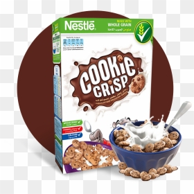 Nestlé® Cookie Crisp® Chocolate Chip Breakfast Cereal - Cookie Crisp Cereal Malaysia, HD Png Download - cereal png