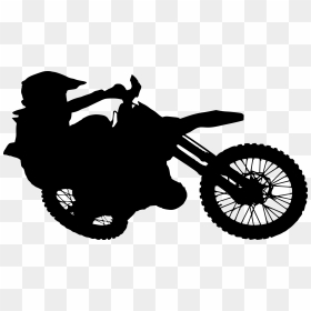 Transparent Dirt Bike Silhouette, HD Png Download - mountain silhouette png