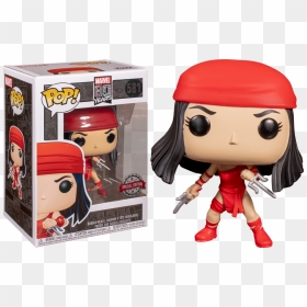 Elektra First Appearance 80th Anniversary Pop Vinyl - Funko Pop Marvel 80 Years, HD Png Download - daredevil png