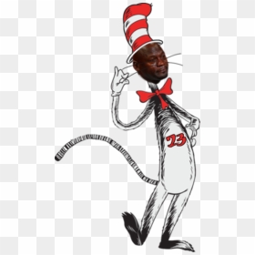 Dr Seuss Cat In Hat - Hat Dr Seuss Characters, HD Png Download - crying jordan png