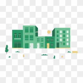 House, HD Png Download - cityscape png