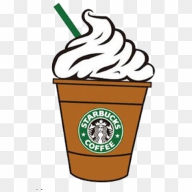 Starbucks Clipart Coffie, Starbucks Coffie Transparent - Frappuccino Starbucks Drawing Easy, HD Png Download - starbucks cup png