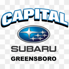 Capital Subabru Greensboro Logo - Subaru, HD Png Download - subaru logo png