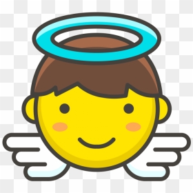 Baby Angel Emoji , Png Download - Portable Network Graphics, Transparent Png - baby emoji png