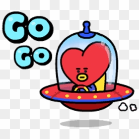 Tata Taehyung Taetae V Btsv Bt21 Bt21tata Kpop Cute - Tata Bt21 Png Transparent, Png Download - taehyung png