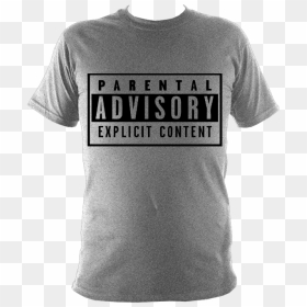 Parental Advisory B/p - Active Shirt, HD Png Download - parental advisory explicit content png