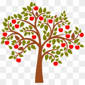 3 Vector Leafy Tree - Apple Tree Vector Png, Transparent Png - leafyishere png