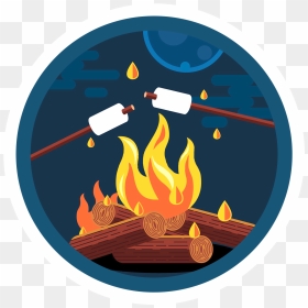 Transparent Flame Icon Png - Illustration, Png Download - flame icon png