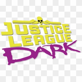 Dc Comics Universe & Justice League Dark - Justice League Dark Logo Dc Comics, HD Png Download - justice league logo png