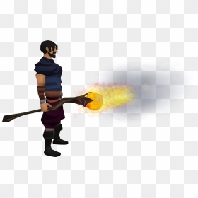 Runescape Fire Staff Png - Runescape, Transparent Png - staff png