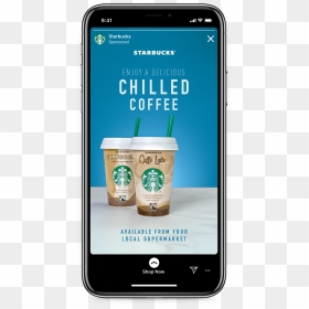 Starbucks Chilled Story1 Small - Starbucks New Logo 2011, HD Png Download - starbucks cup png