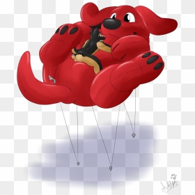 [com] Clifford The Big Red Balloon, HD Png Download - red balloon png