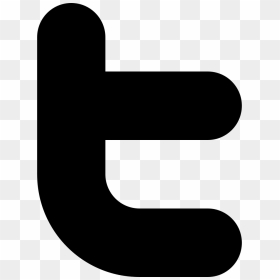 Twitter - Twitter T Icon Free, HD Png Download - twitter symbol png