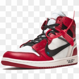 Off White Nike Jordan , Png Download - Jordan 1 Chicago Off White, Transparent Png - jordan png