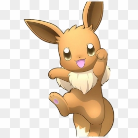 #pokemon #eevee #cute #kawaii #dancing #evolution - Cute Eevee Kawaii Pokemon, HD Png Download - dancing gif png