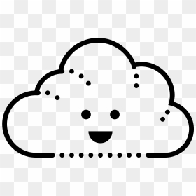 Happy Cloud Icon , Png Download - Cloud Computing, Transparent Png - cloud icon png