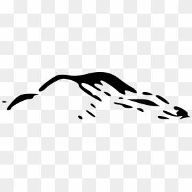 Mercator Mountain - Black And White Hill Clipart, HD Png Download - mountain icon png