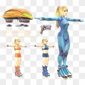 Download Zip Archive - Samus Super Smash Bros Ultimate, HD Png Download - samus png