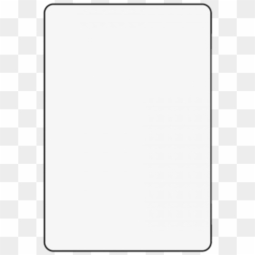 Blank Playing Card - Platter, HD Png Download - card png