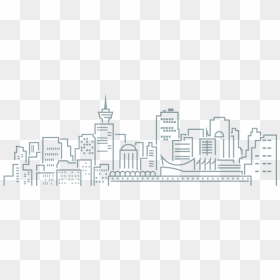 Skyline, HD Png Download - cityscape png