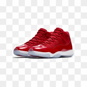 Air Jordan 11 Retro - Red Jordan 11 Retro, HD Png Download - jordan png