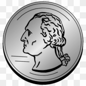 Quarter Coin Clipart, HD Png Download - quarter png