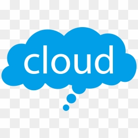Logo Storage Icon Blue - Cloud Computing Logo Png, Transparent Png - cloud icon png