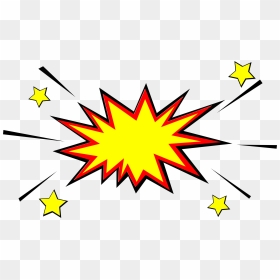Starburst Drawing Comic - Cartoon Comic Explosion Png, Transparent Png - star burst png