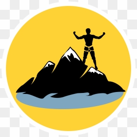 Climb-icon - Illustration, HD Png Download - mountain icon png
