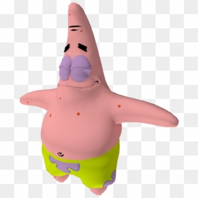 Transparent Patrick Star Png - Spongebob Squarepants Battle For Bikini Bottom Patrick, Png Download - patrick star png