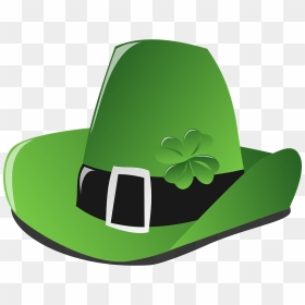 Saint Patrick"s Day Hat Clipart - St Patricks Day Hat Clipart, HD Png Download - leprechaun hat png