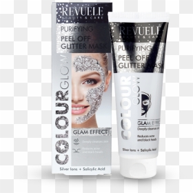 Revuele Peel Off Glitter Mask - Revuele Color Glow Mask, HD Png Download - eye glow png