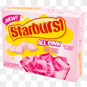 Starburst Strawberry Gelatin - Snack Cake, HD Png Download - star burst png