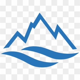 Icon Mountain Water Clipart , Png Download - Vector Graphics, Transparent Png - mountain icon png