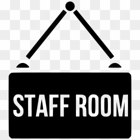 Staff Room Board School Nameplate Plate Study - Staff Room Icon Png, Transparent Png - staff png