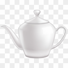 White Ceramic Teapot Png Clipart - Teapot, Transparent Png - teapot png