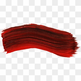 Paint Strokes Red Png, Transparent Png - paint smear png