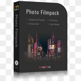 Filmpack Box Mac New - Viewer Box, HD Png Download - film grain png