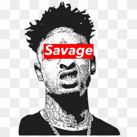 21 Savage Rapper - 21 Savage Png, Transparent Png - 21 savage png