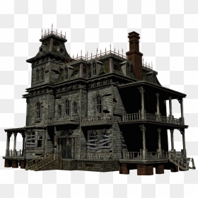 Thumb Image - Haunted House Png, Transparent Png - mansion png
