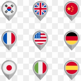 Thumb Image - Country Flag Icon Png, Transparent Png - flags png