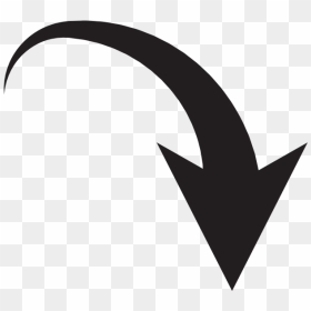 Down Arrow Png Transparent Icon - Transparent Down Arrow Sign, Png Download - arrow png transparent