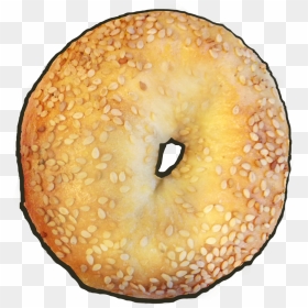 Bagel With Cream Cheese Png - Za Atar Bagel, Transparent Png - bagel png